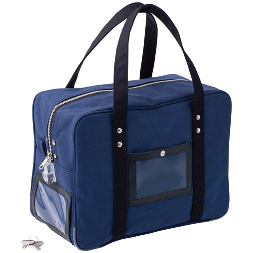 鍵付きｾｷｭﾘﾃｨﾊﾞｯｸﾞ B4用 ﾈｲﾋﾞｰ 1個画像