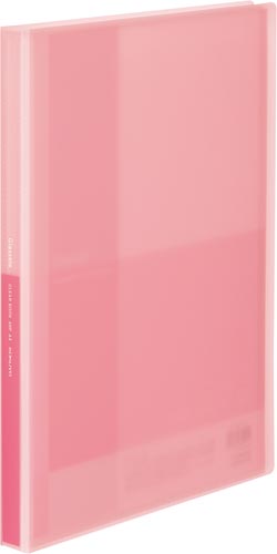 クリヤーブックグラッセルＡ４　４０枚薄ピンク×１０画像