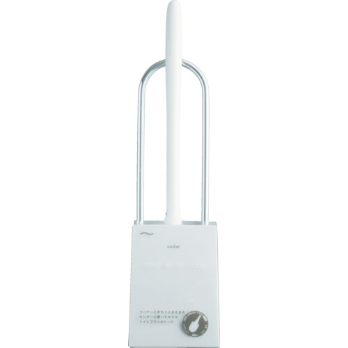 ｶｽｹｯﾄ ckﾄｲﾚﾌﾞﾗｼｹｰｽ付 W ﾎﾜｲﾄ 1個画像