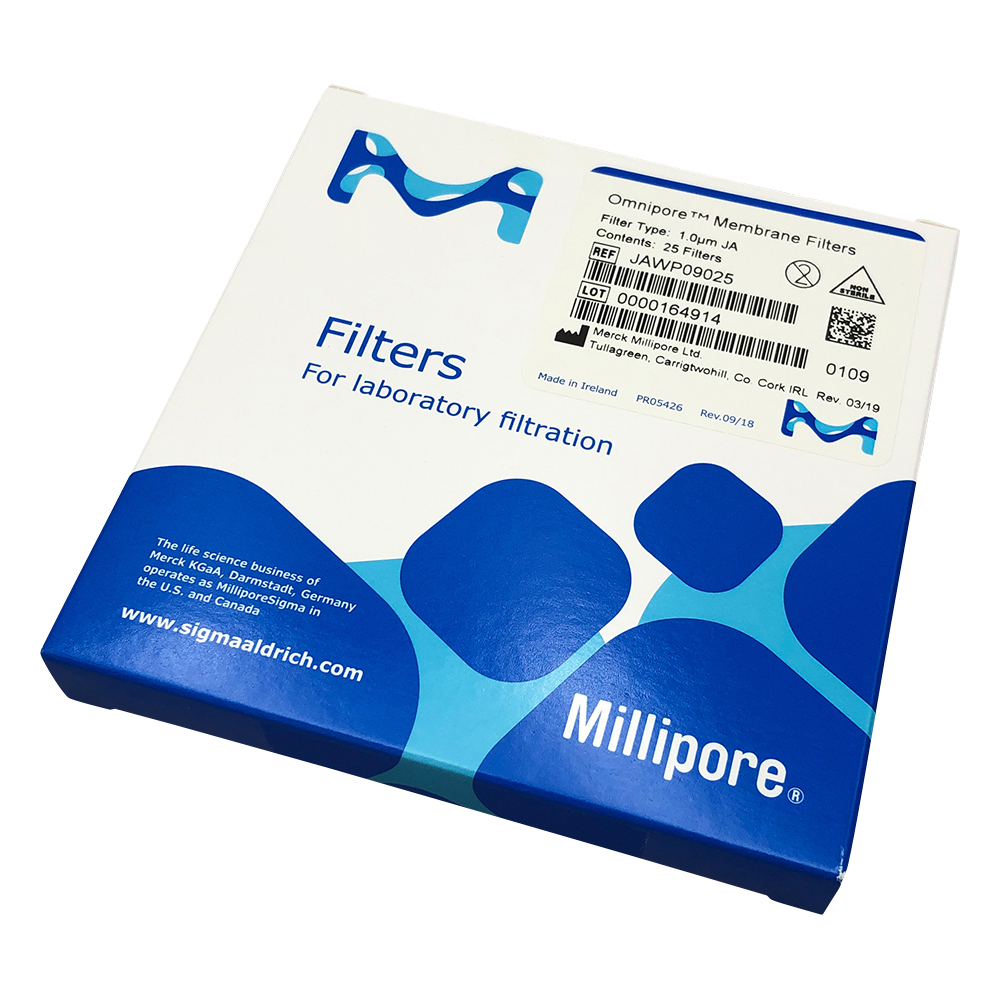 オムニポアTM　メンブレン（水系、溶媒系両用）　1μm×φ90mm　25枚入画像