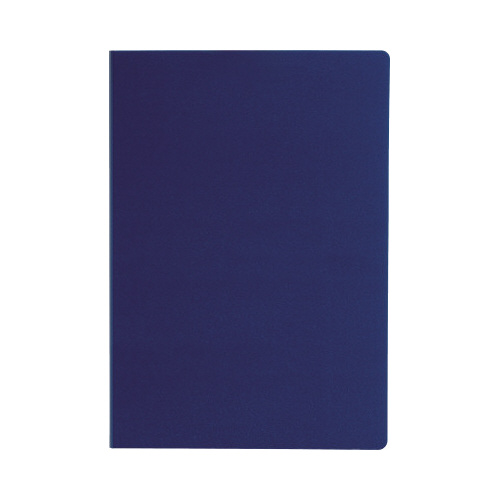 クリップファイル＜ダブル＞発泡美人　Ａ４　Ｎブルー画像