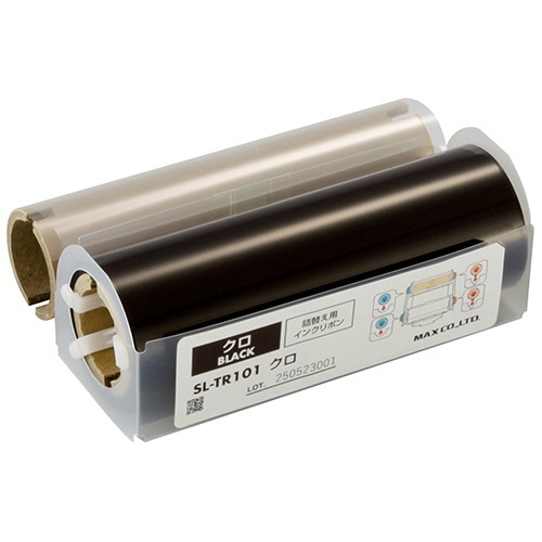 ビーポップ 100タイプ用詰替えインクリボン 60m 黒 1個
