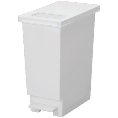 TONBO SWISH小窓付きｽﾘﾑﾍﾟﾀﾞﾙ 30L ﾎﾜｲﾄｸﾞﾚｰ 1台画像