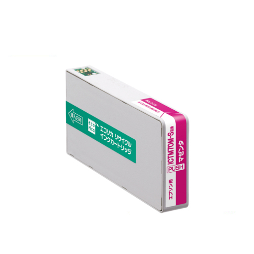 ﾘｻｲｸﾙｲﾝｸｶｰﾄﾘｯｼﾞ ﾏｾﾞﾝﾀ(顔料) [ｴﾌﾟｿﾝ:ICTM70M-S互換] ECI-E70M 1個画像