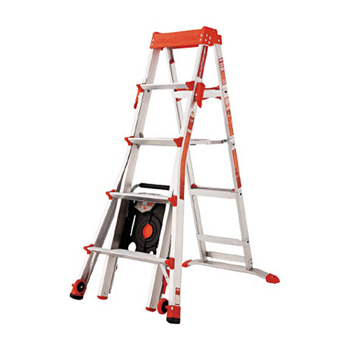 ｱﾙﾐ合金製伸縮式多機能脚立 1台画像