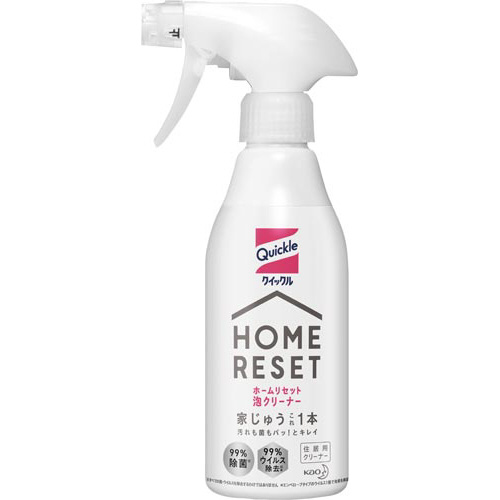 クイックルホームリセット泡クリーナー本体×４画像