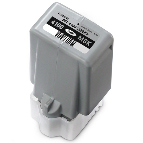 ｲﾝｸﾀﾝｸ PFI-4100MBK 顔料ﾏｯﾄﾌﾞﾗｯｸ 80mL 6776C004 1個画像