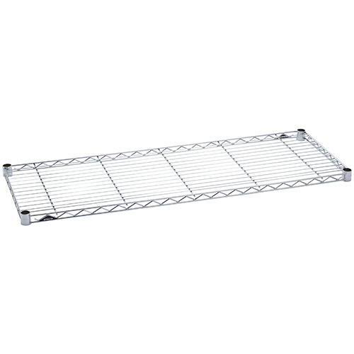 ﾍﾞｰｼｯｸｼﾘｰｽﾞ ﾜｲﾔｰｼｪﾙﾌ 幅900×奥行600mm ｸﾛｰﾑ 1枚画像