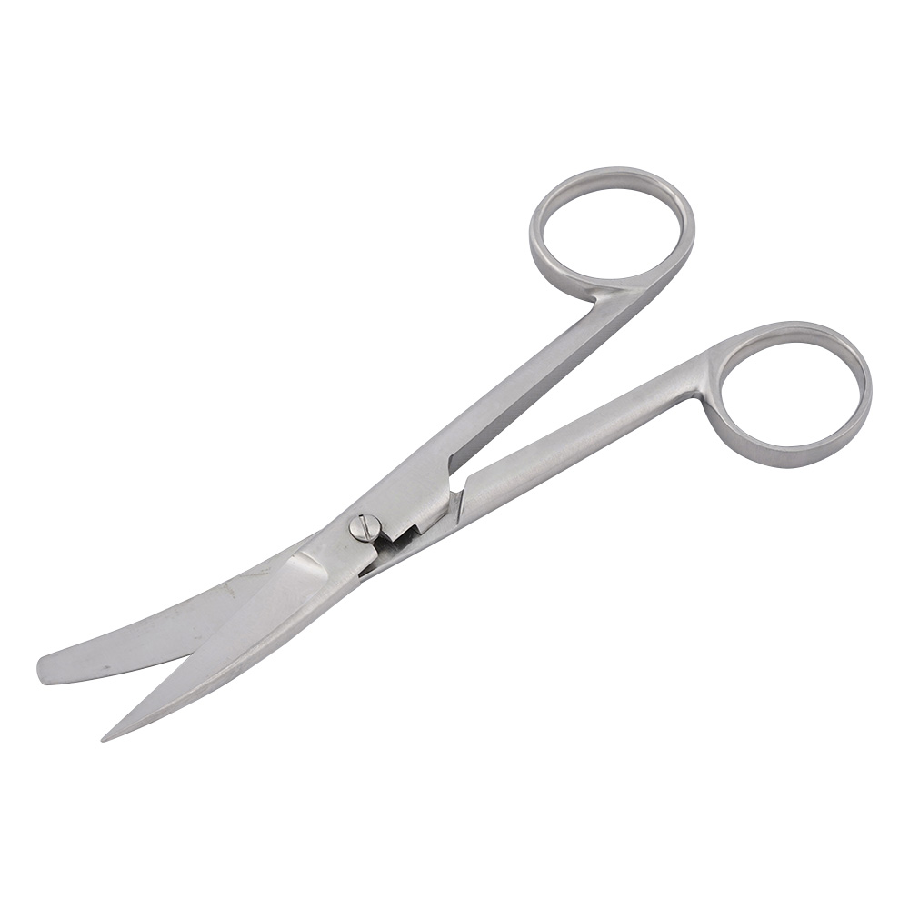 外科剪刀（ハズシ・エコノミータイプ）　片尖　曲画像