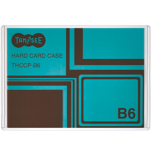 ﾊｰﾄﾞｶｰﾄﾞｹｰｽ B6 再生PET 1ｾｯﾄ(20枚)画像