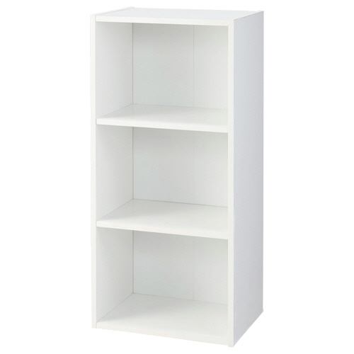 ezbo ｶﾗｰﾎﾞｯｸｽ 3段 幅415×奥行295×高さ880mm ﾎﾜｲﾄ 1台