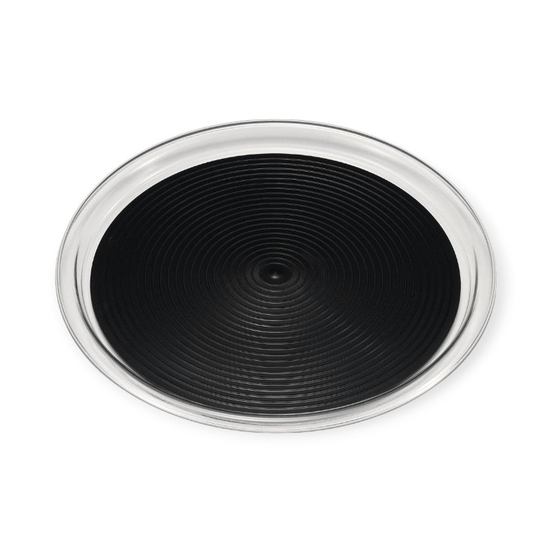 サービス用品 MT-1051 クリアマジックトレー丸 大 ブラック画像