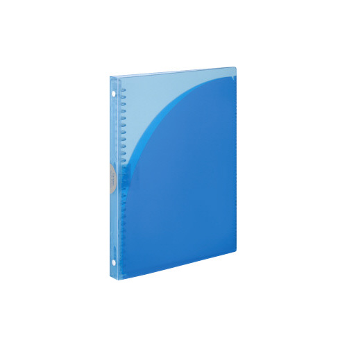 スライドバインダー＜アダプト＞スリム　Ｂ５　水色画像