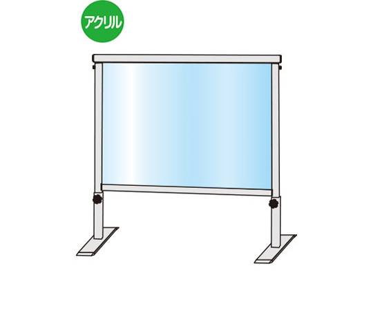 スライドパーテーション　450×600mm画像
