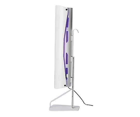 235x860x250mm 光誘引捕虫器(スタンド型) スタンド型の捕虫器が設置された室内の様子、周囲に他のアイテムなし。
