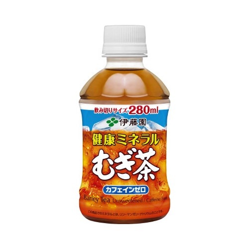 健康ミネラルむぎ茶　２８０ｍｌ　２４本画像