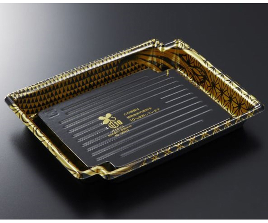 刺身・鮮魚容器 BCFかく鉢 20-16 彰BK-BK 身 800枚画像