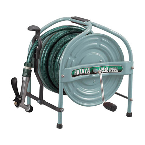 ﾃﾂﾉﾎｰｽﾘｰﾙ(ｸﾞﾘｰﾝ) 21m防藻ﾎｰｽ ﾚﾊﾞｰﾉｽﾞﾙ 1台画像