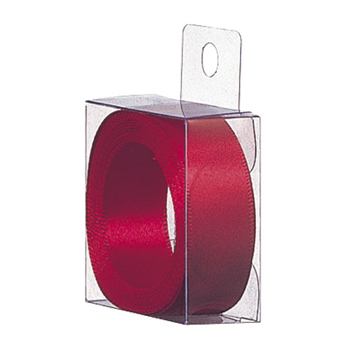 カットサテンリボンレッド画像