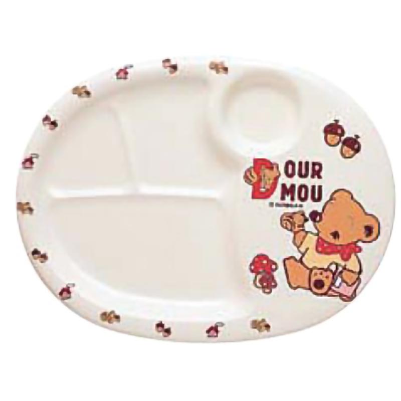 メラミン食器 デュールムー ランチ皿 大 MC-31-DM 台和画像