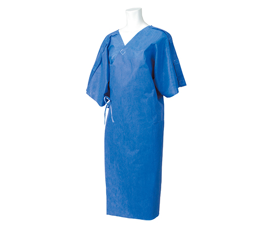 OW患者用ガウン　#17　SMSブルー　50枚入画像
