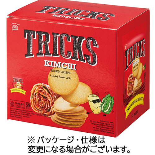 ﾄﾘｯｸｽ ﾍﾞｲｸﾄﾞﾁｯﾌﾟｽ ｷﾑﾁ味 15g/袋 1箱(12袋)