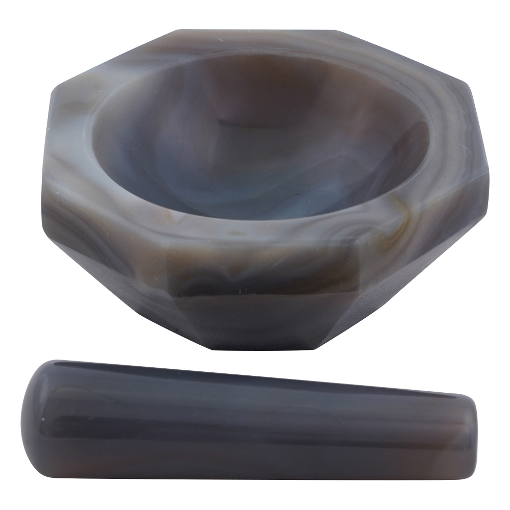 メノー乳鉢（浅型）φ70×φ90×23mm 乳棒付き