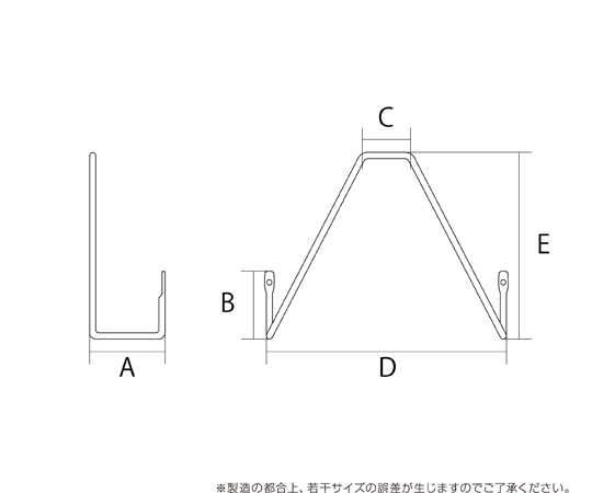 Kabette（カベッテ） BOOKフック 黒 黒いフックが壁に取り付けられ、本を支えている様子