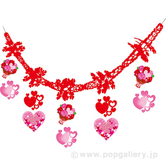 バレンタインローズガーランド画像