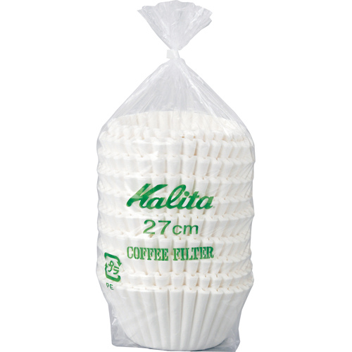 立ﾛｼ ｺｰﾋｰﾌｨﾙﾀｰ 27cm 1ﾊﾟｯｸ(250枚)