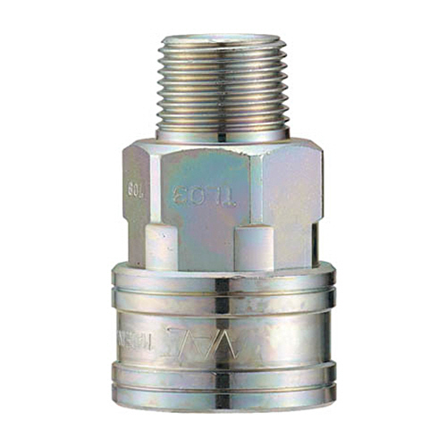 ｸｲｯｸｶｯﾌﾟﾘﾝｸﾞ TL型 鉄 ﾒﾈｼﾞ取付用 Rc3/8 1個画像