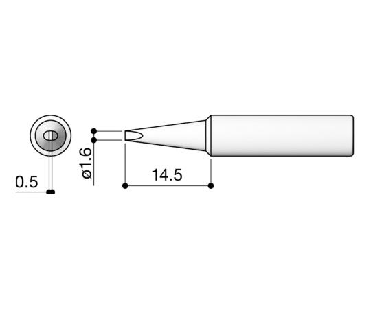 はんだこて用　交換こて先画像