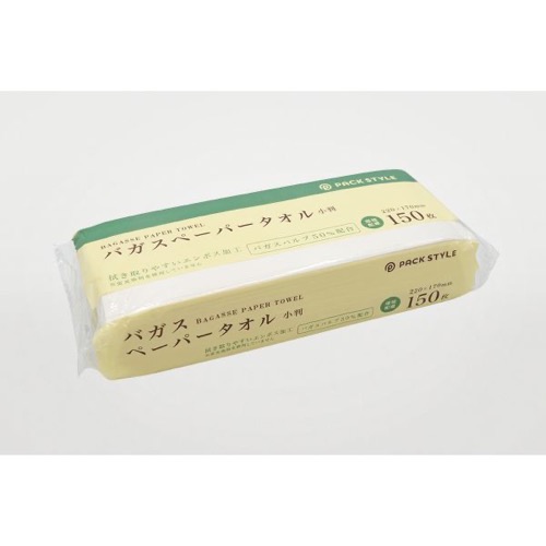 パックスタイル 衛生・清掃用品 PSバガスペーパータオル 小判画像