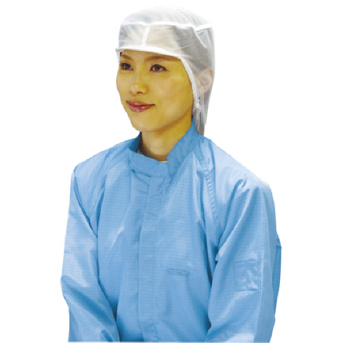 ﾂﾊﾞ付ﾍｱｰﾈｯﾄ ﾎﾜｲﾄ 1ﾊﾟｯｸ(10枚)画像