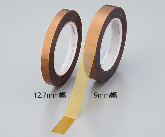 両面カプトン(R)電気絶縁用テープ　難燃性　0.114mm×12.7mm×33m