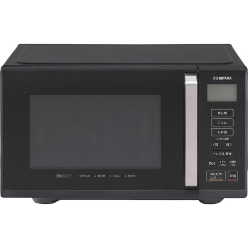 単機能レンジ　フラットテーブル　２２Ｌ　ブラック画像