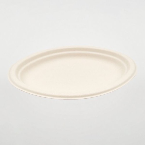 パックスタイル バガス容器 新BB楕円プレート 250-190画像