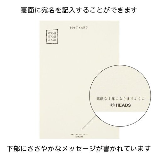 贈答用飾り ギフトバースデイポストカード-1 ケーキ(50枚) ヘッズ 鮮やかなデザインのケーキモチーフが並ぶ贈答用ポストカードが見える状態