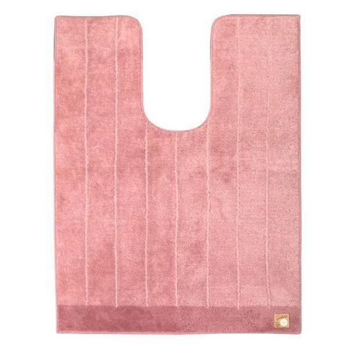 トイレマット 105×80cm 幅広ロング ロング シャンフル 北欧 ピンク画像