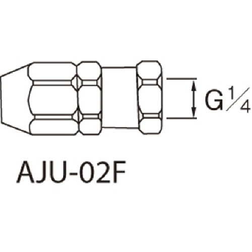 ﾎｰｽｼﾞｮｲﾝﾄ G1/4袋ﾅｯﾄ 1個