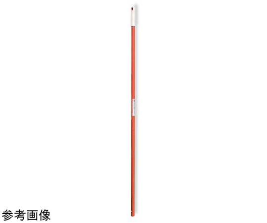 ニュー・グラスファイバーハンドル 128cm 赤画像