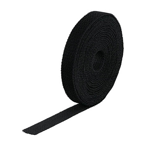 ﾏｼﾞｯｸﾊﾞﾝﾄﾞ結束ﾃｰﾌﾟ 両面 黒 20mm×5m 1巻画像