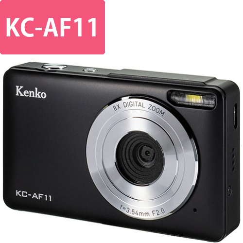 デジタルカメラ　KC-AF11　ブラック　1台画像