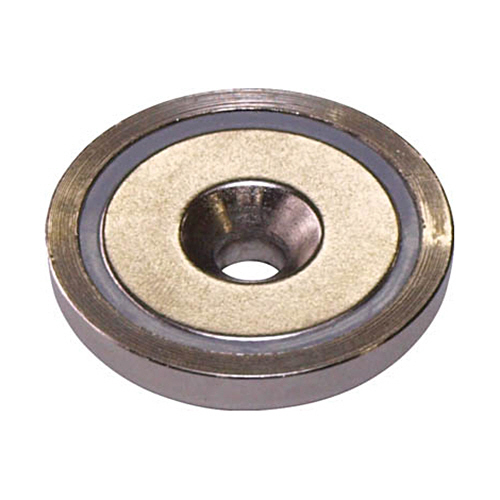 ﾈｵｼﾞ磁石ﾌﾟﾚｰﾄｷｬｯﾁ(皿穴ﾀｲﾌﾟ) 1ﾊﾟｯｸ(3個)画像