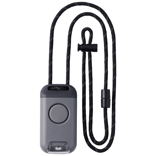 防犯ﾌﾞｻﾞｰ付きﾎﾟｰﾀﾌﾞﾙﾗｲﾄ｢ﾎﾟﾀﾗ｣ ｸﾛ 1個画像