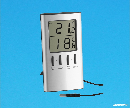 冷蔵庫用デジタル温度計画像