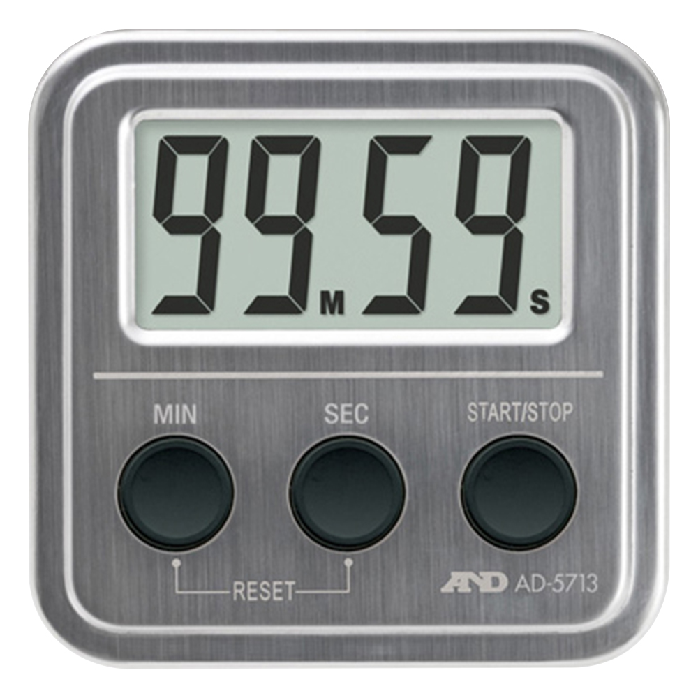 ブザー音 Hi・Low切替可能大型液晶タイマー(100分形)