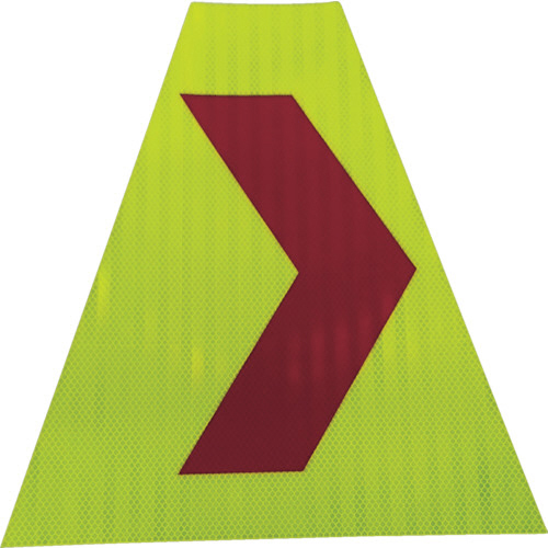 ﾌﾟﾘｽﾞﾑｺｰﾝｶﾊﾞｰ反射両面 KKB-30R 右矢印 1個画像