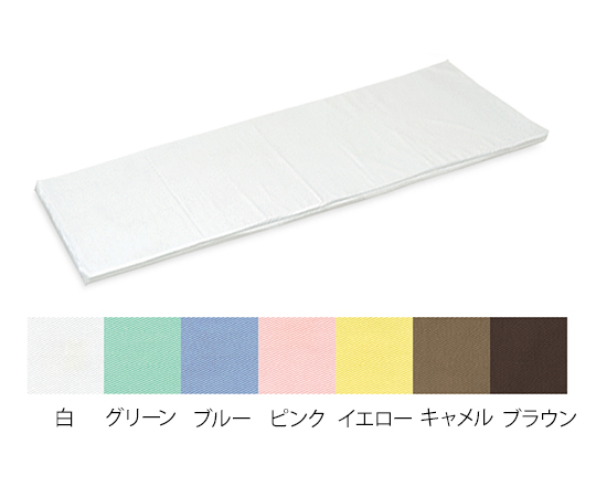低反発マット用綿製カバー 幅70×長さ180cm ブルー画像