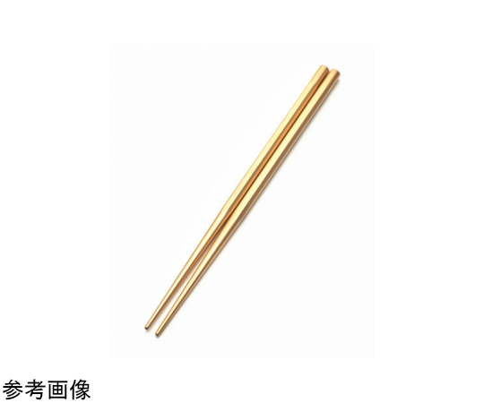 18-8ステンレス 箸 23cm 金メッキ 1箱(10個入)画像